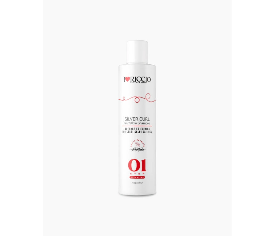I Love Riccio Silver Curl - Šampón pre eliminovanie žltých odleskov 250 ml