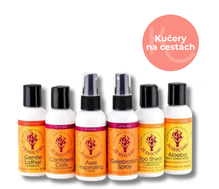 Jessicurl Light &amp; Luminous Collection - Sada prípravkov na jemné vlny a kučery 59 ml