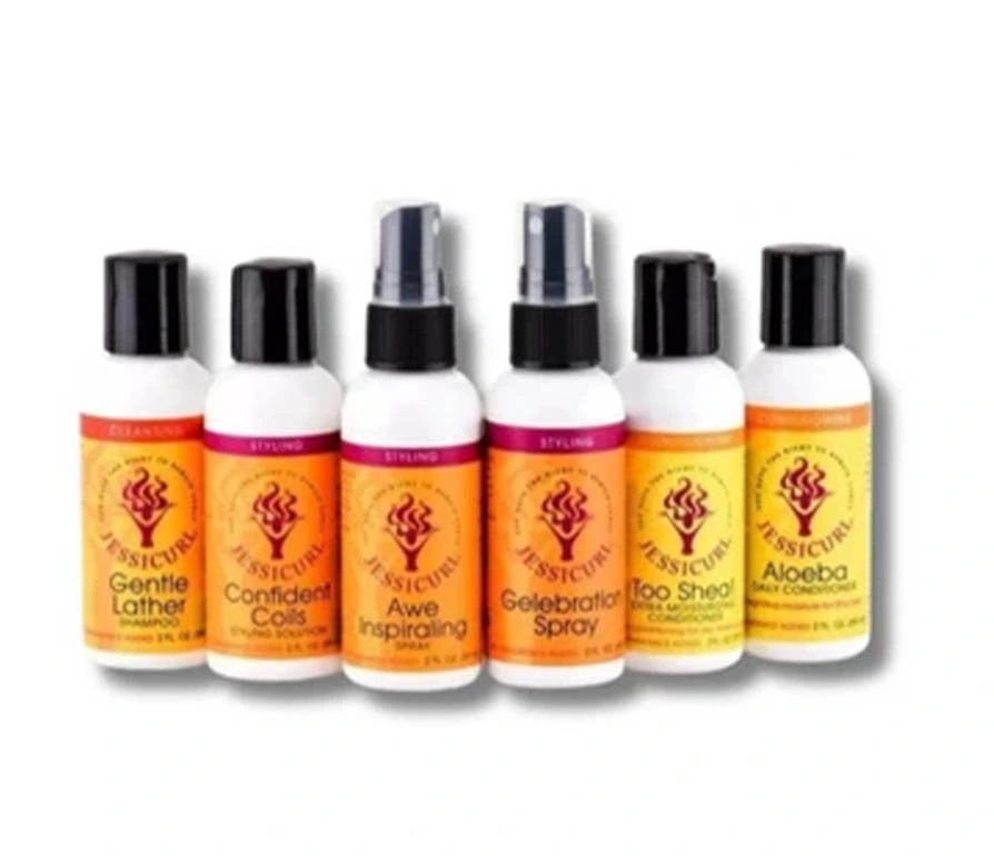 Jessicurl Light &amp; Luminous Collection - Készlet finom hullámok és göndör hajra 59 ml