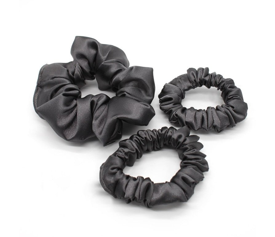 Scrunchie by Terrie - Antracitová