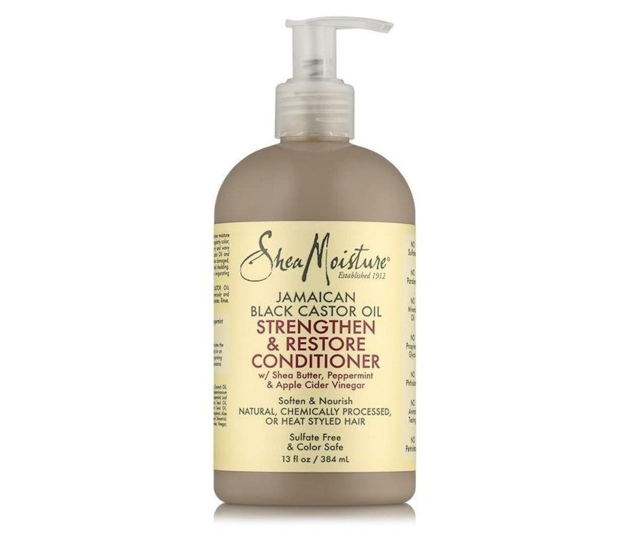 Shea Moisture Black Jamaican Castor Oil Strengthen &amp; Restore Conditioner - Posilňujúci kondicionér pre kučeravé vlasy 384 ml