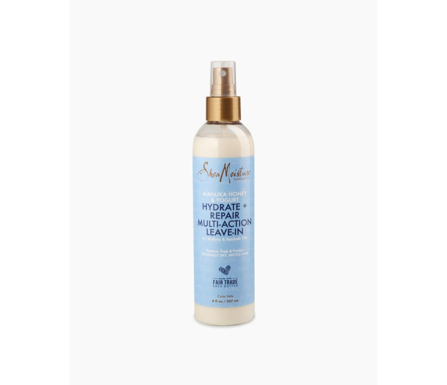 Shea Moisture Manuka Honey &amp; Yogurt Hydrate + Repair Multi-Action Leave-in - Bezoplachový regeneračný sprej 237ml
